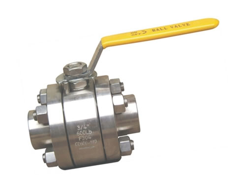 3PC High Pressure Threaded Ball Valve