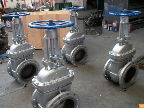DIN Flanged Stainless Steel Gate Valve