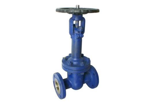 DIN flange Cast Steel Bellows Seal Gate Valve