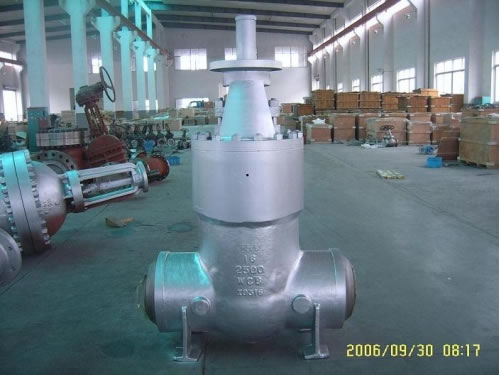 DIN Cast Steel Welded Gate Valve