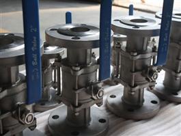 API 3PC Flange Floating Ball Valve