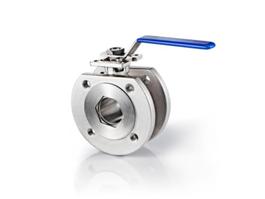 API Wafer Loại Ball Valve với ISO5211 Pad Gắn