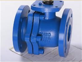 DIN 2PC bích nổi Ball Valve