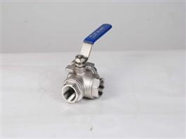 3 Way Threaded Ball Valve