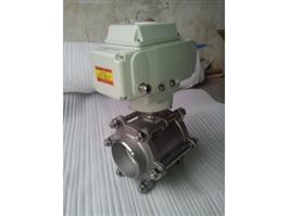 3PC Butt Weld Ball Valve with Electric Actuator