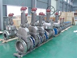 DIN Flanged Cast Steel Gate Valve