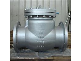 API Flanged Cast Steel Swing Type Check Valve