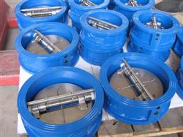 API Cast Steel Dual Plate Wafer Check Valve