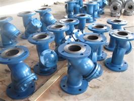 API Cast Steel Flanged Y Strainer